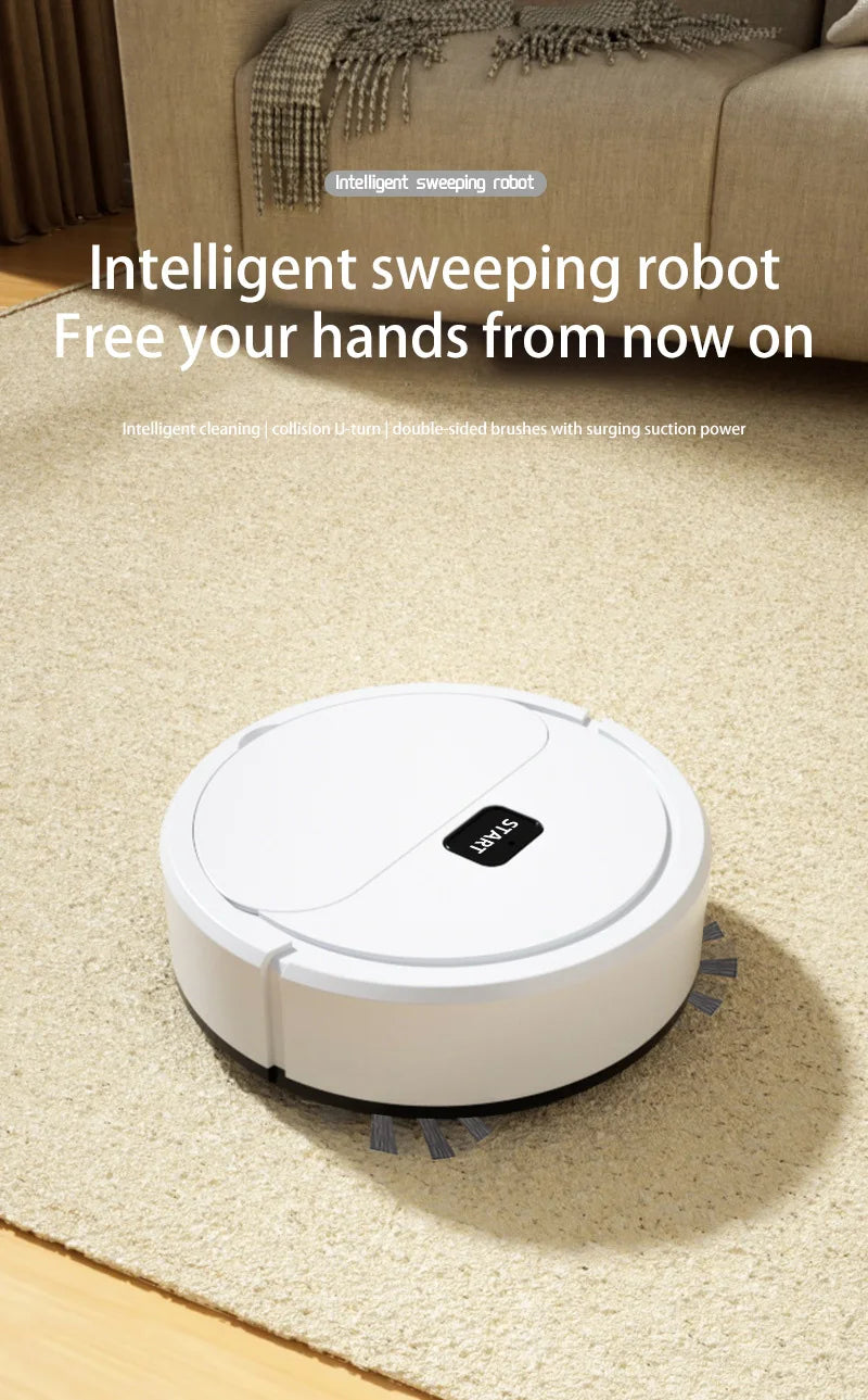 Smart Sweeping Robot Mini Silent Vacuum Cleaner