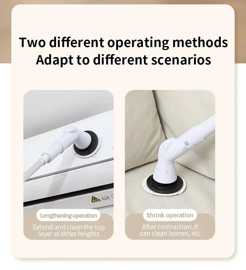 Wireless Electric Cleaning Brush 6 in 1