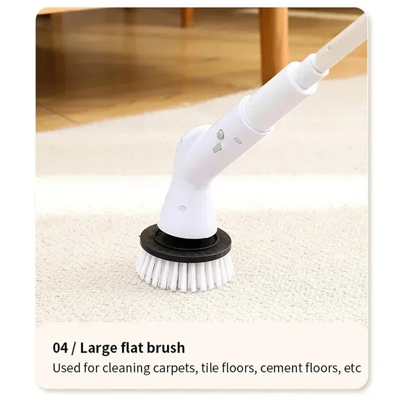 Wireless Electric Cleaning Brush 6 in 1